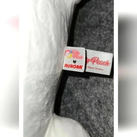 Aurora Plush Nomwhal Narwhal Squishy Peach Studios Vanilla Berry - Picture 4 of 5